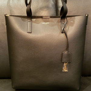 YSL Yves Saint Laurent Crossbody Shopper Tote